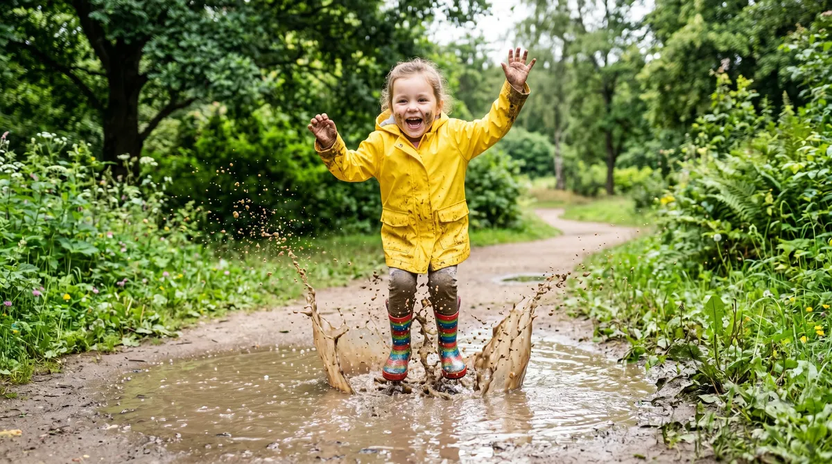 Brudne dziecko to szczęśliwe dziecko? Zabawy na dworze