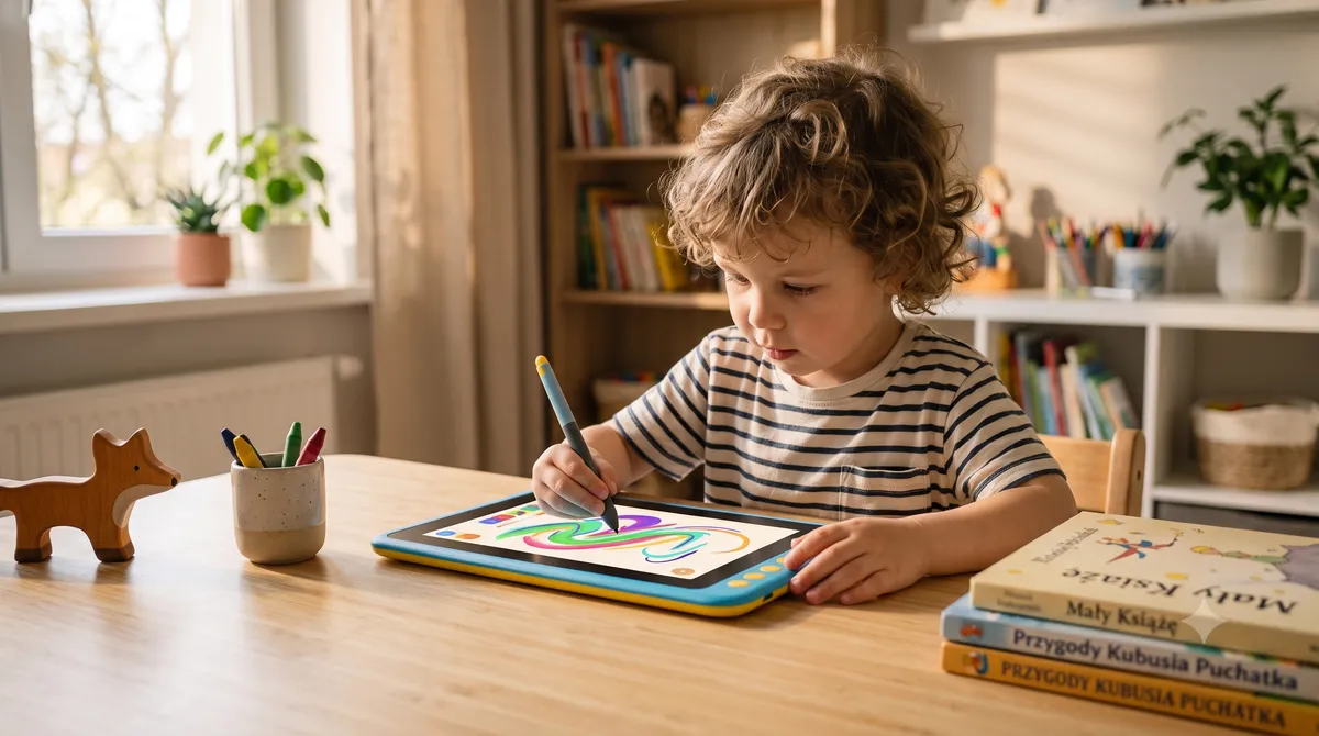 Tablet graficzny dla dzieci: Cyfrowe rysunki i nauka